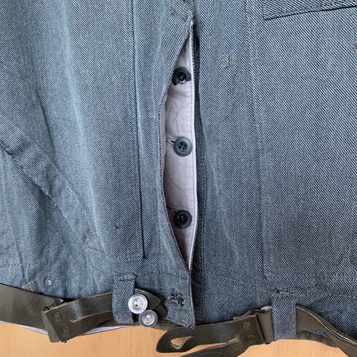 Japanese Brand Vintage Arte Povera Jeans Vest Size US M / EU 48-50 / 2 - 7 Thumbnail