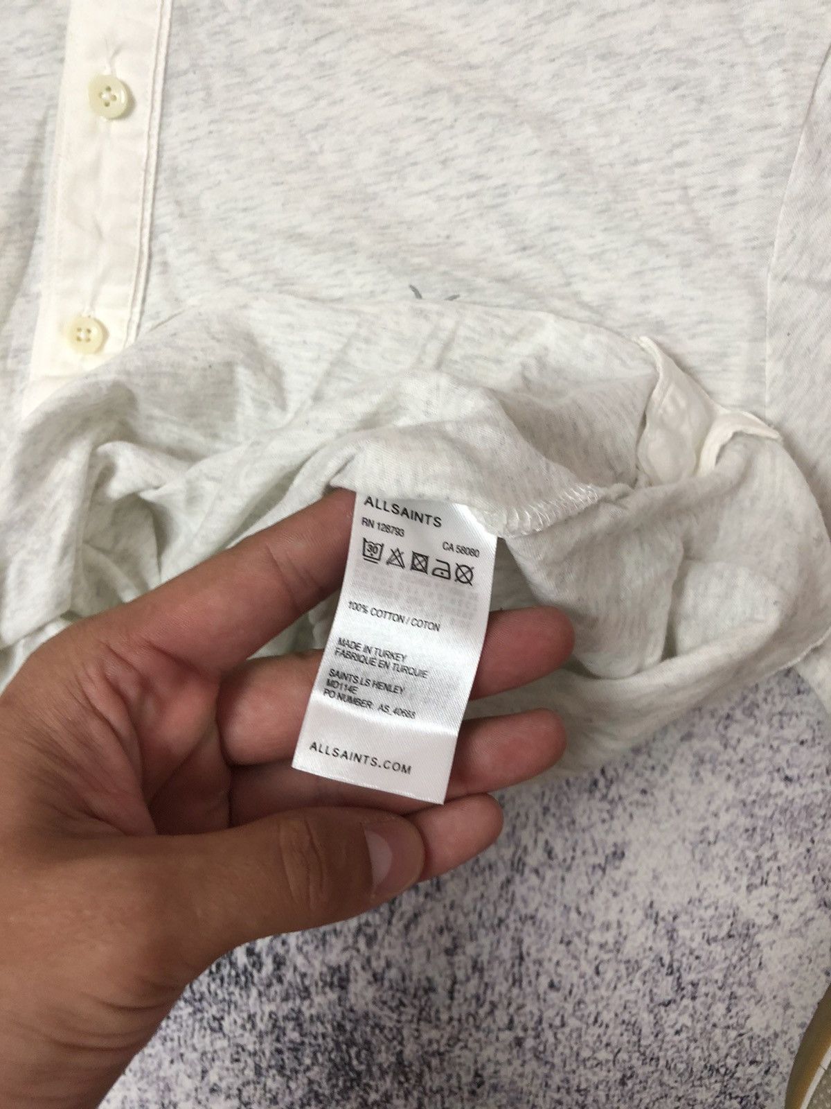 Allsaints × Vintage Men’s long sleeve Alsaints size S y2k japan casual Size US S / EU 44-46 / 1 - 5 Thumbnail