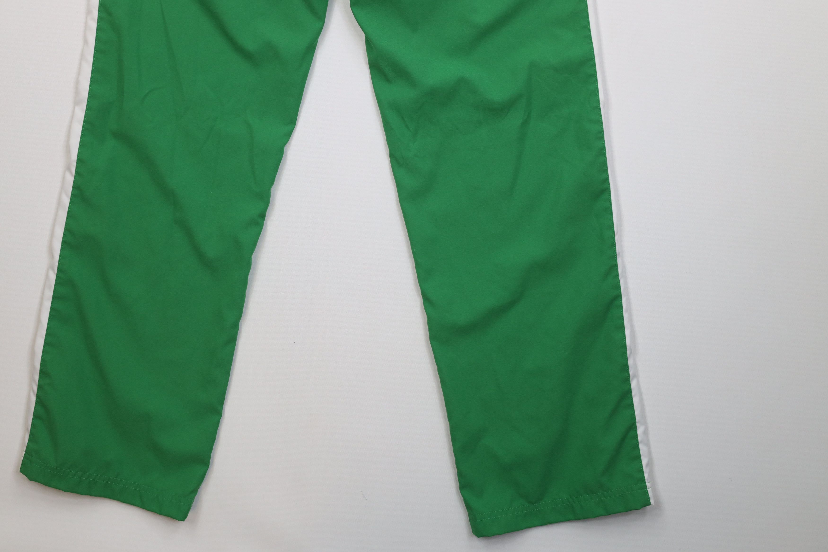 Nike Vintage Y2K Nike Mini Swoosh Babydoll Flared Pants Green Size 26" / US 2 / IT 38 - 14 Thumbnail
