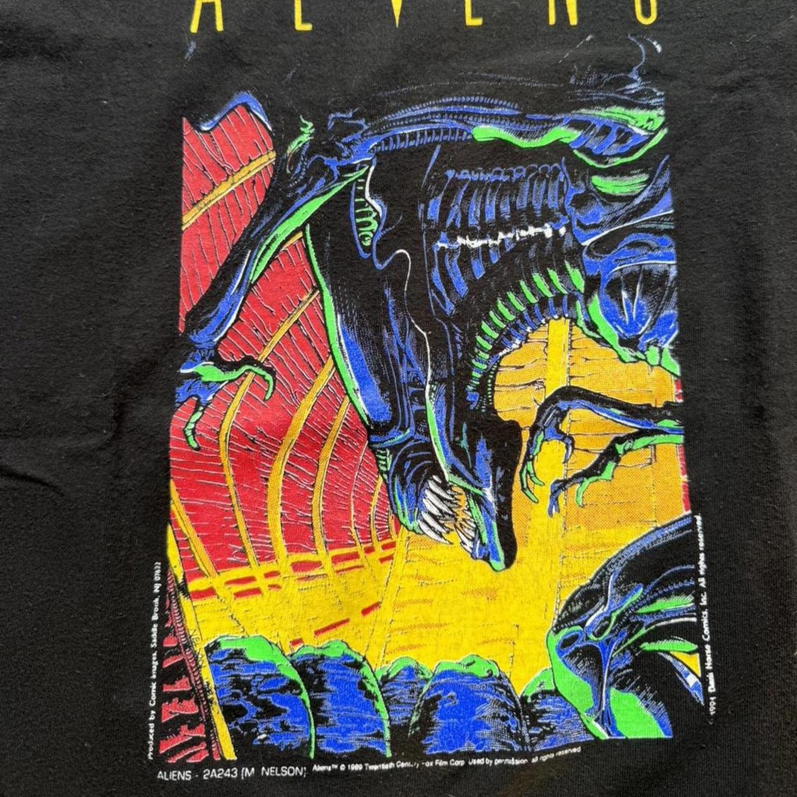 Other 1989 Aliens Hive Queen Dark horse comics tee Size US L / EU 52-54 / 3 - 2 Thumbnail