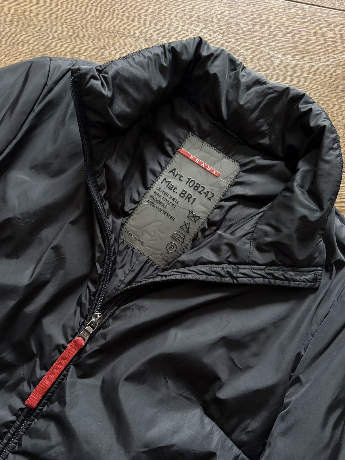 Prada Prada Jacket Nylon Sports SKI Windbreaker Red Tab Size M / US 6-8 / IT 42-44 - 3 Thumbnail
