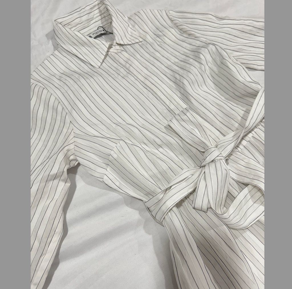 Zara Zara Belted striped dress Size S Size S / US 4 / IT 40 - 8 Thumbnail