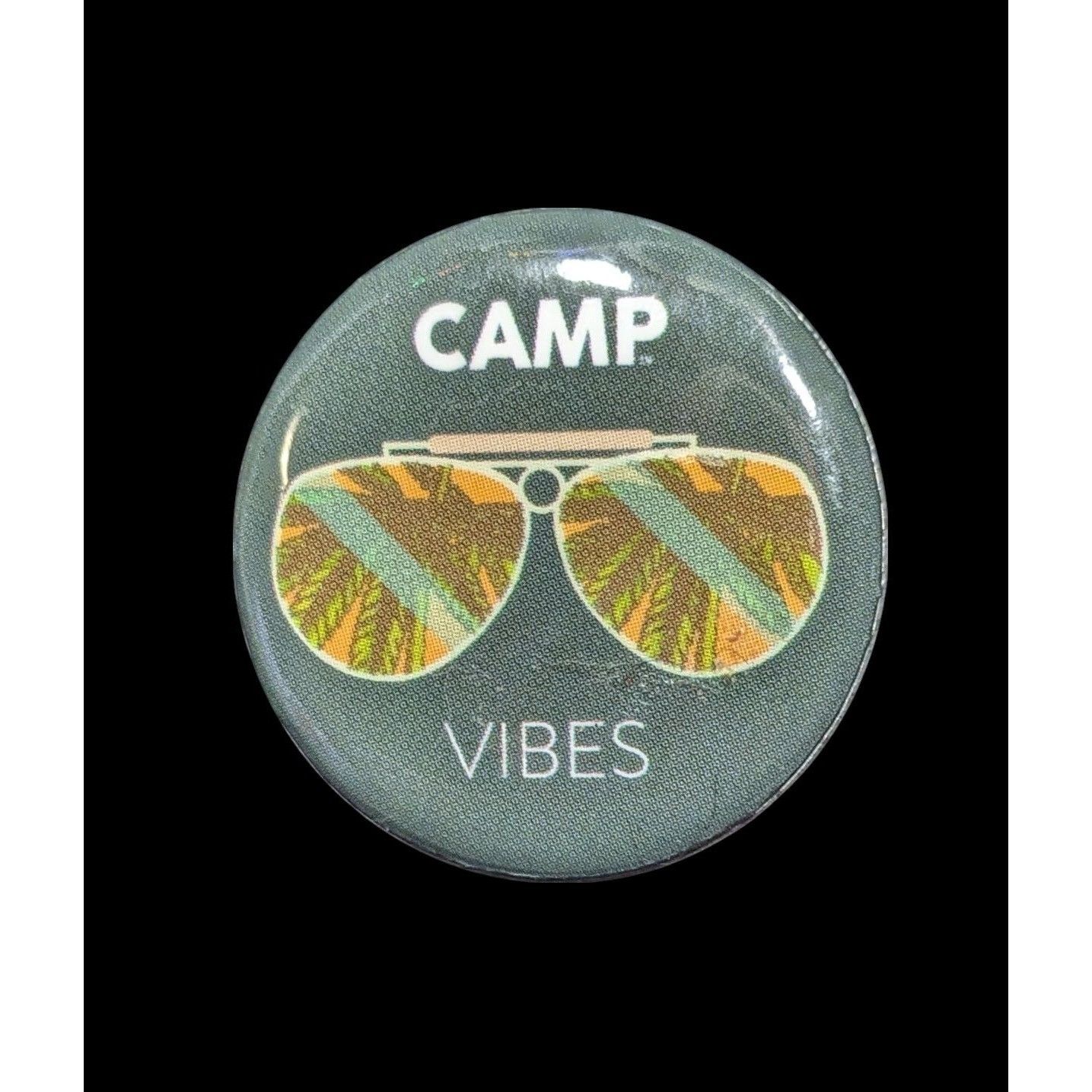 Other Camp Cannabis Camp Vibes Sunglasses Print Pin Size ONE SIZE - 1 Thumbnail