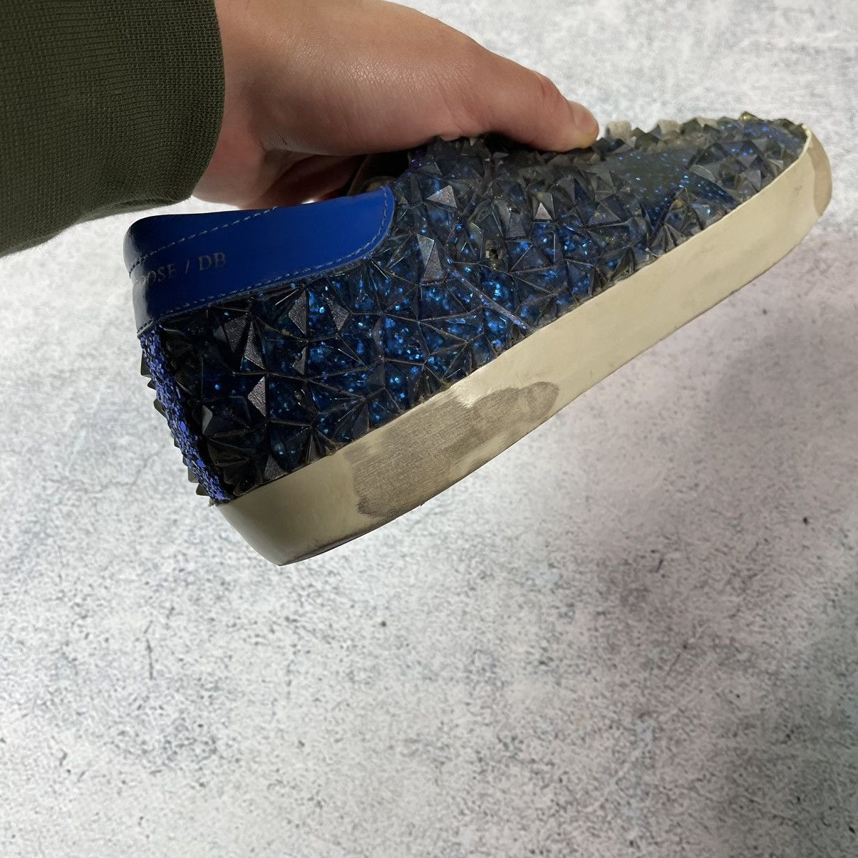 Golden Goose GOLDEN GOOSE SUPERSTAR 3D Crystal effect Glitter Sneakers Size US 9 / IT 39 - 14 Thumbnail