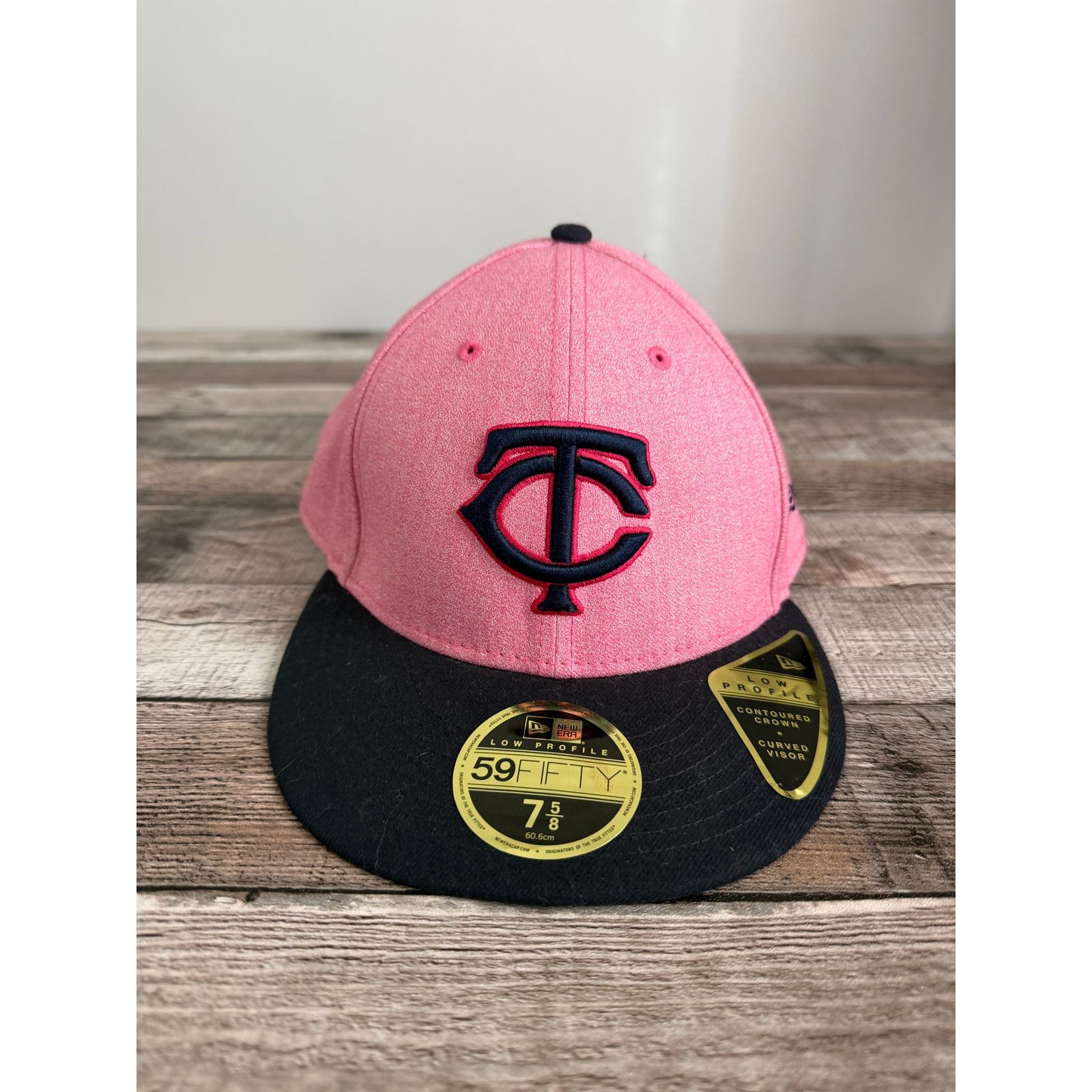 New Era Minnesota Twins New Era 59Fifty Fitted Hat Size 7 5/8 Size ONE SIZE - 2 Thumbnail