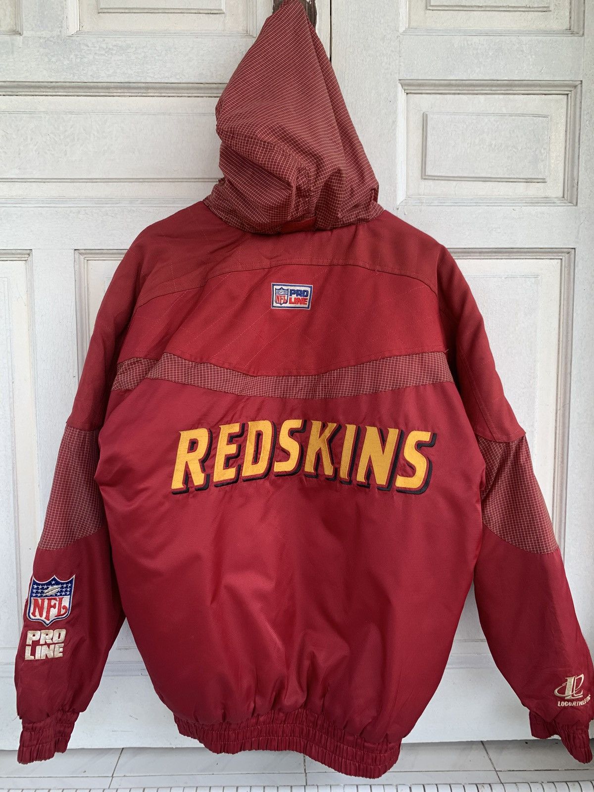 NFL Vintage 90s Washington Redskins NFL PROLINE Jacket Size US XL / EU 56 / 4 - 15 Thumbnail