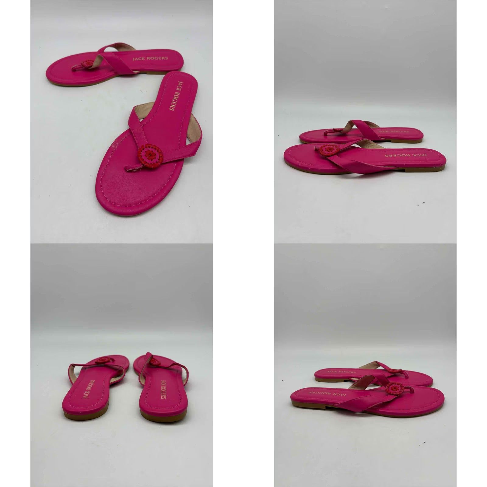 Jack Rogers Jack Rogers Pink Size 9 Thong Sandals Size US 9 / IT 39 - 8 Thumbnail