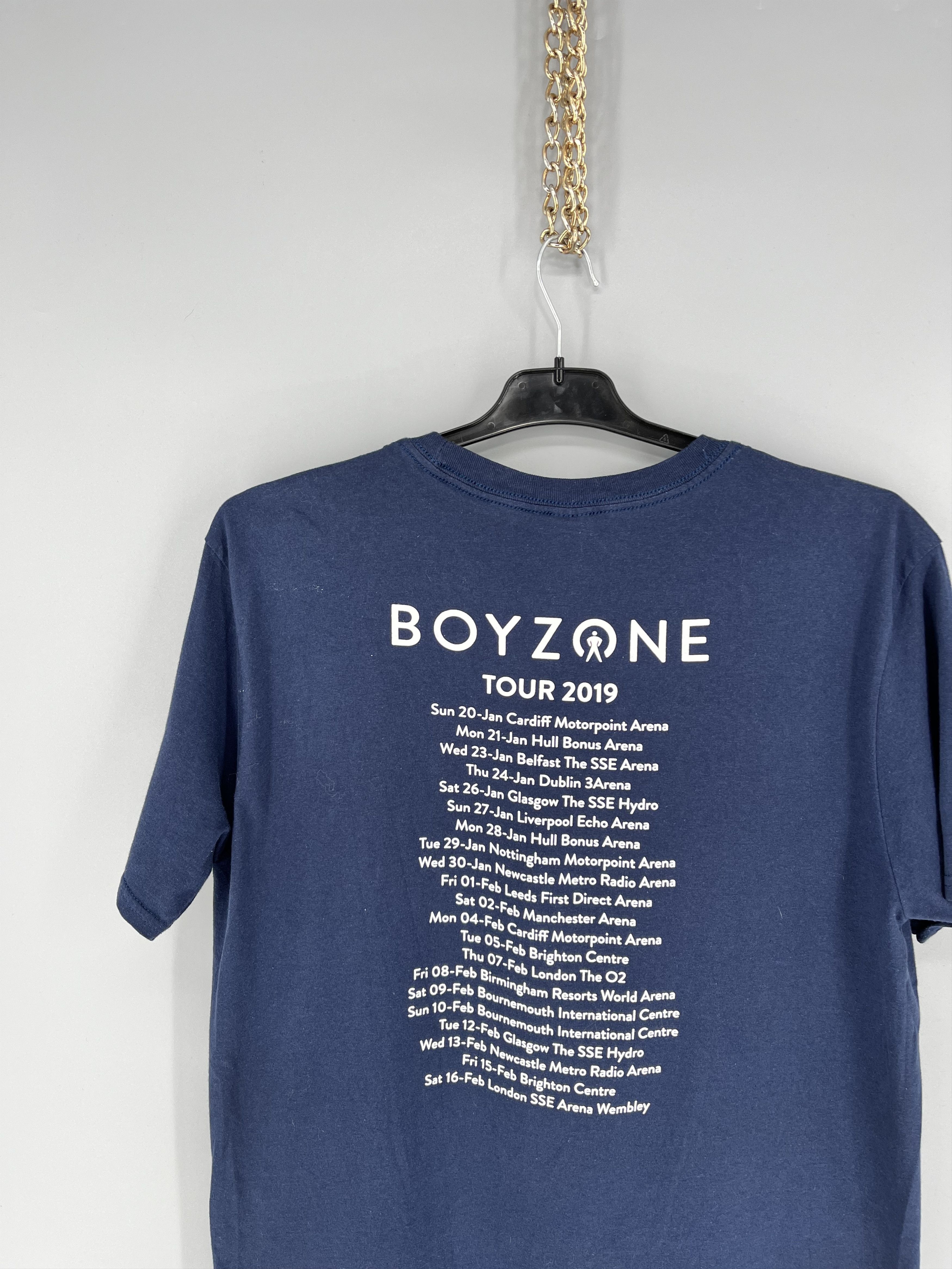 Band Tees Vintage Y2K Boyzone T-Shirt Live By Request Tour Tee Size US L / EU 52-54 / 3 - 9 Thumbnail