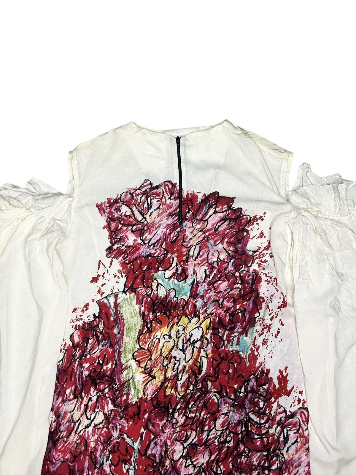 Yohji Yamamoto S/S 20 Floral Dress Size S / US 4 / IT 40 - 6 Thumbnail