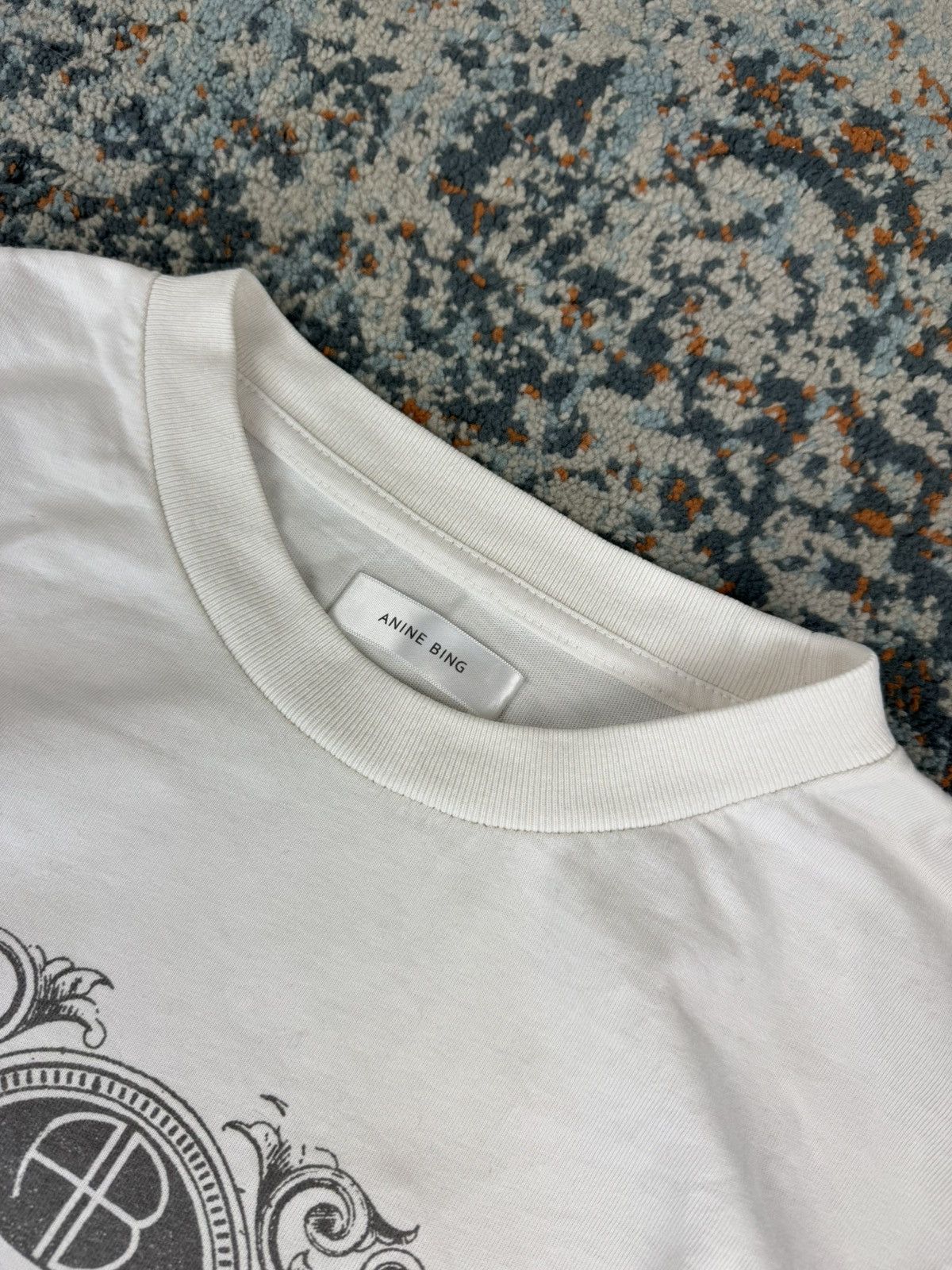 Other Anine Bing acdc style oversized boxy baggy fit graphic tee Size US S / EU 44-46 / 1 - 7 Thumbnail