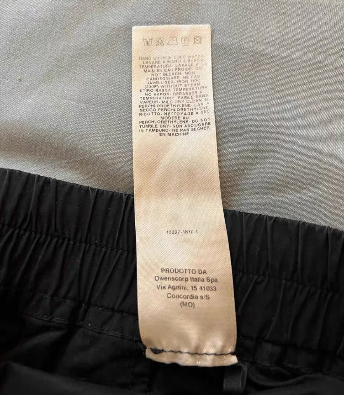 Rick Owens rick owens size s Double-thread mu material double-loop pan Size US 28 / EU 44 - 6 Thumbnail
