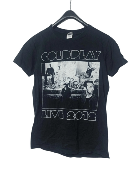 Band Tees 2012 COLDPLAY Tee Shirt, Rare Coldplay shirt Size S / US 4 / IT 40 - 1 Thumbnail