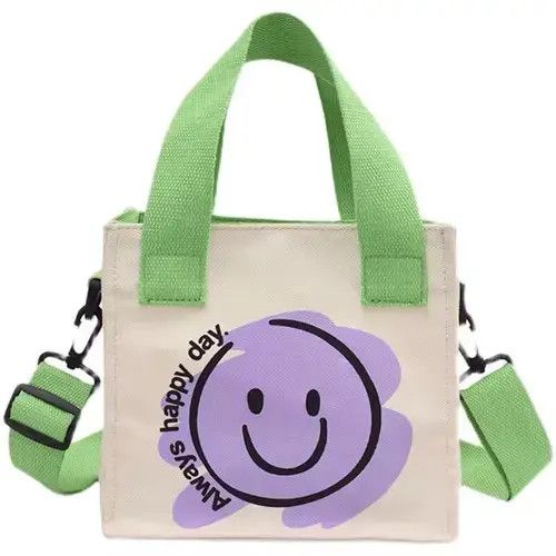 Indigo × Japanese Brand Bag Fashion shoulder bag with smiley face Size ONE SIZE - 3 Thumbnail