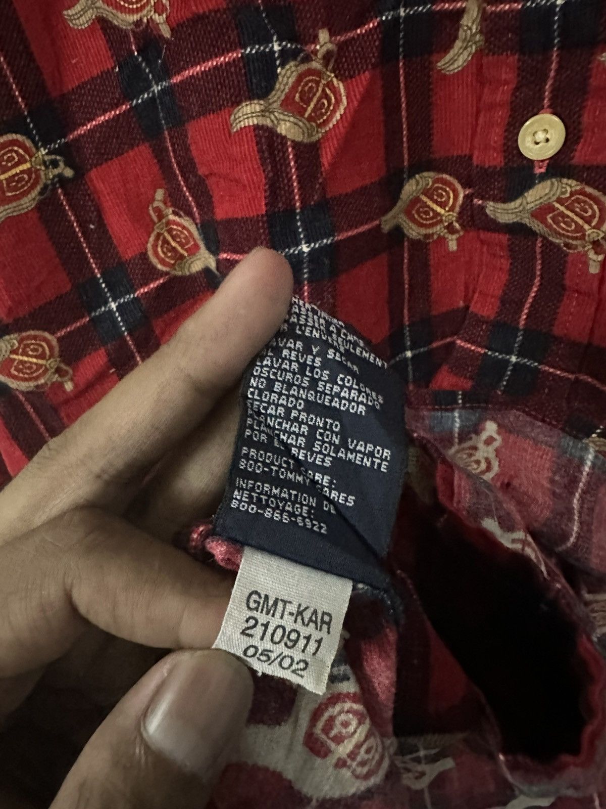Tommy Hilfiger Tommy Hilfiger Shirt Size US XL / EU 56 / 4 - 4 Thumbnail