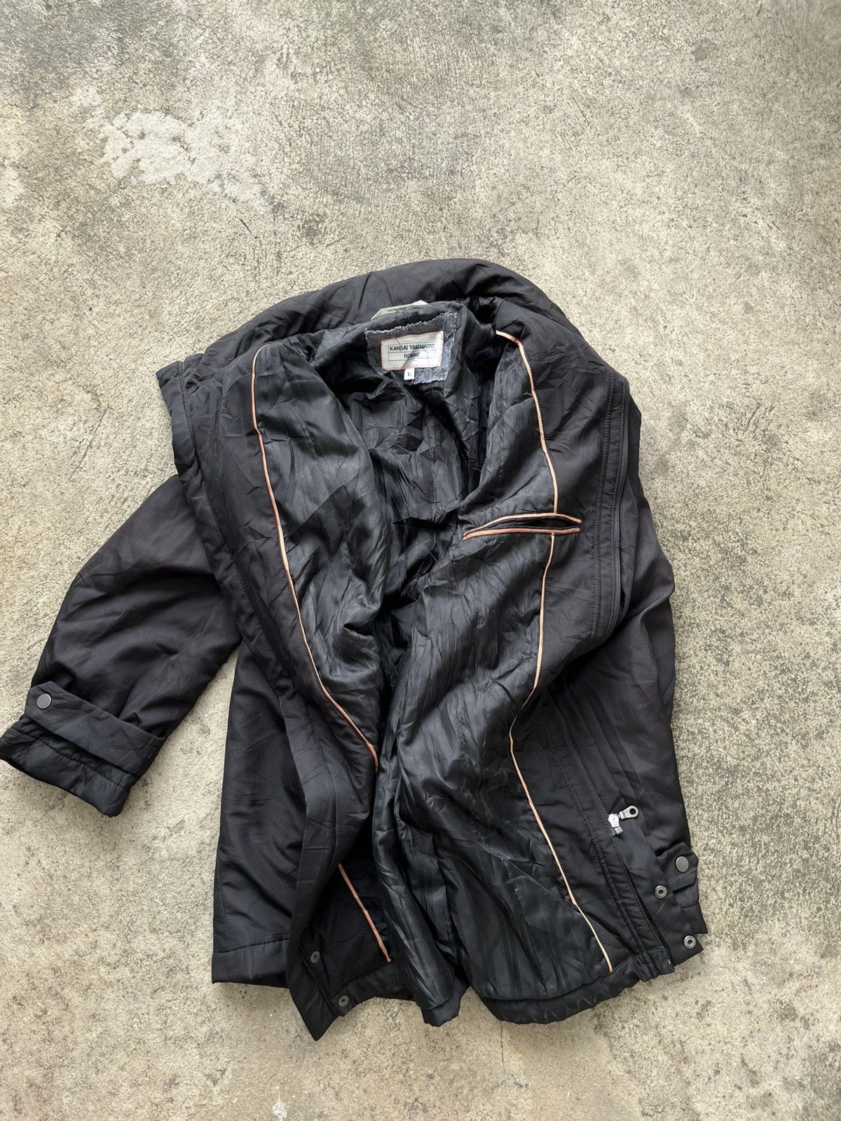 Kansai Yamamoto Kansai Yamamoto colar zip single pocket nice design Size US L / EU 52-54 / 3 - 3 Thumbnail