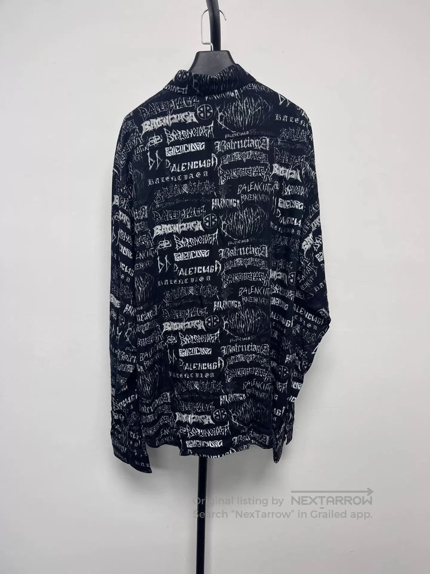 Balenciaga balenciaga graffiti print shirt jacket. Size US M / EU 48-50 / 2 - 2 Thumbnail