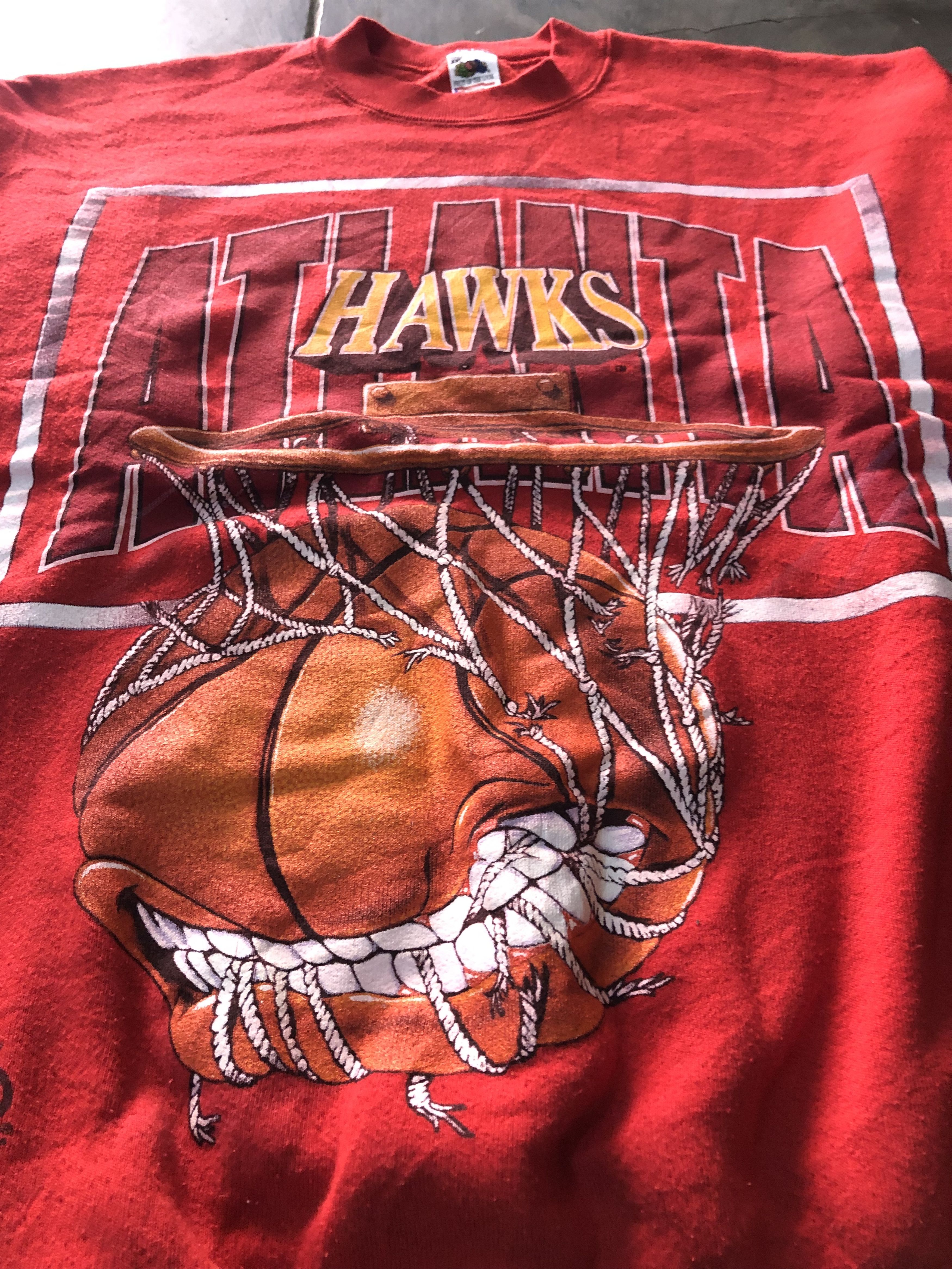 NBA Vintage Atlanta Hawks NBA Size US XXL / EU 58 / 5 - 2 Thumbnail