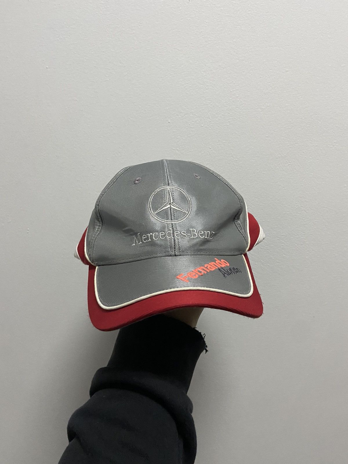 Mercedes-Benz × Vintage Mercedes Benz Cap fernando alonso Vintage Racing Big Logo Size ONE SIZE - 2 Thumbnail