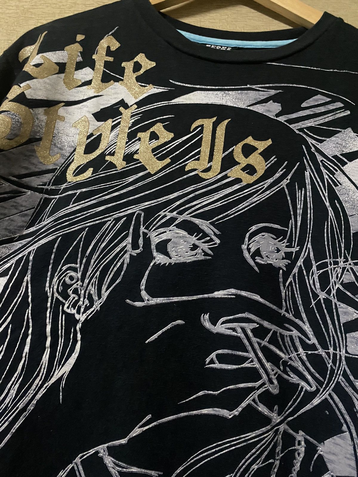 Hysteric Glamour Japan Space Opera Anime Life Style Graphic Tee Size US L / EU 52-54 / 3 - 6 Thumbnail