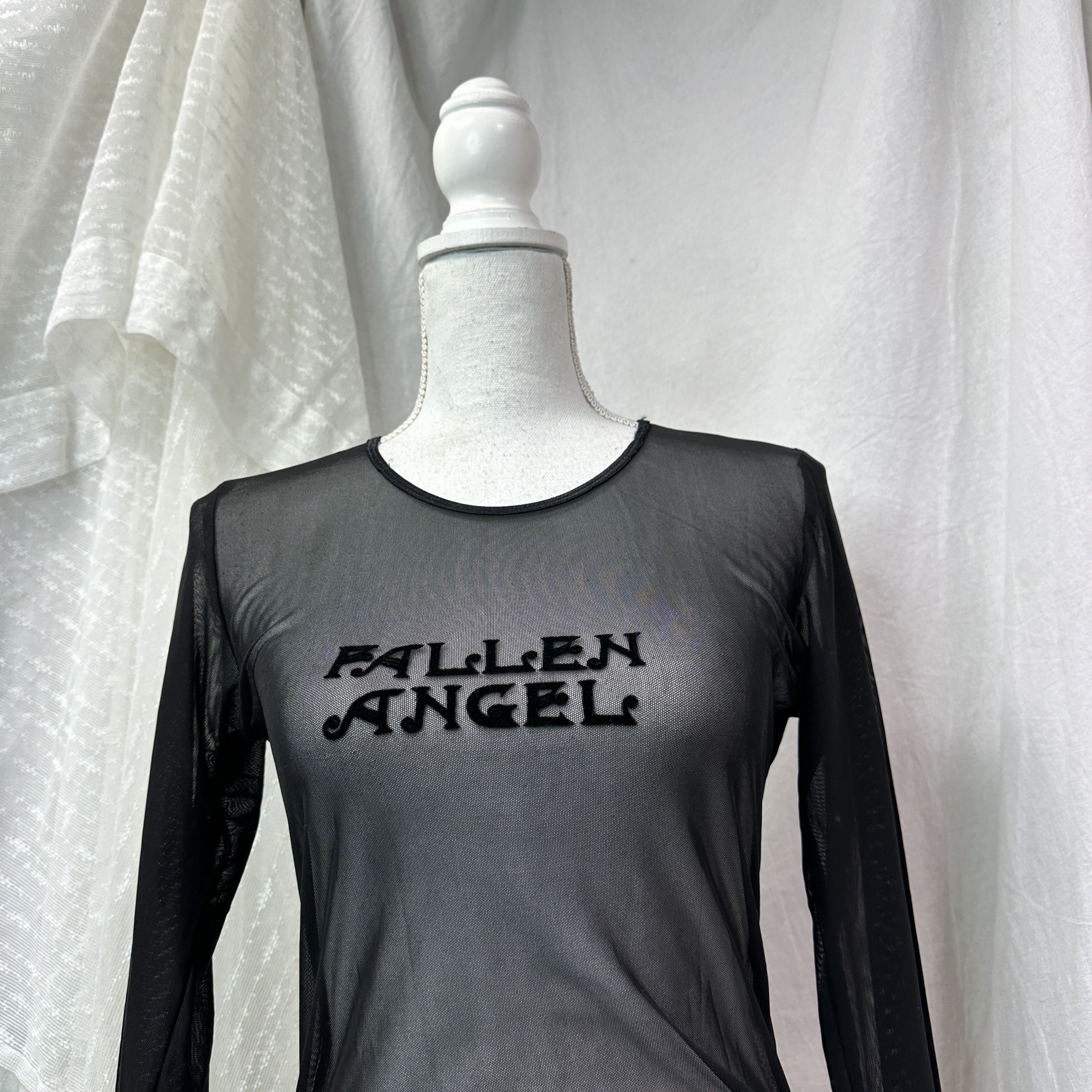 Vintage Vintage Avant Garde Vive Maria Fallen Angel Longsleeve Y2K Size S / US 4 / IT 40 - 8 Thumbnail