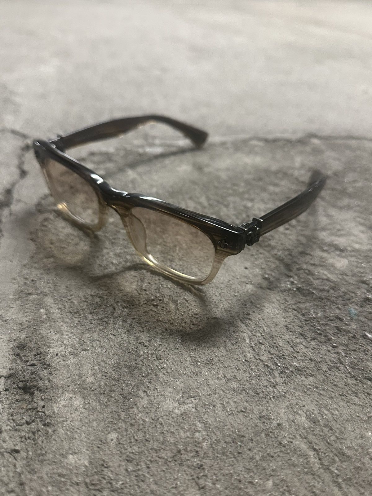 Chrome Hearts Chrome Hearts “Gittin Any? Brown/Clear Translucent Glasses Size ONE SIZE - 3 Thumbnail