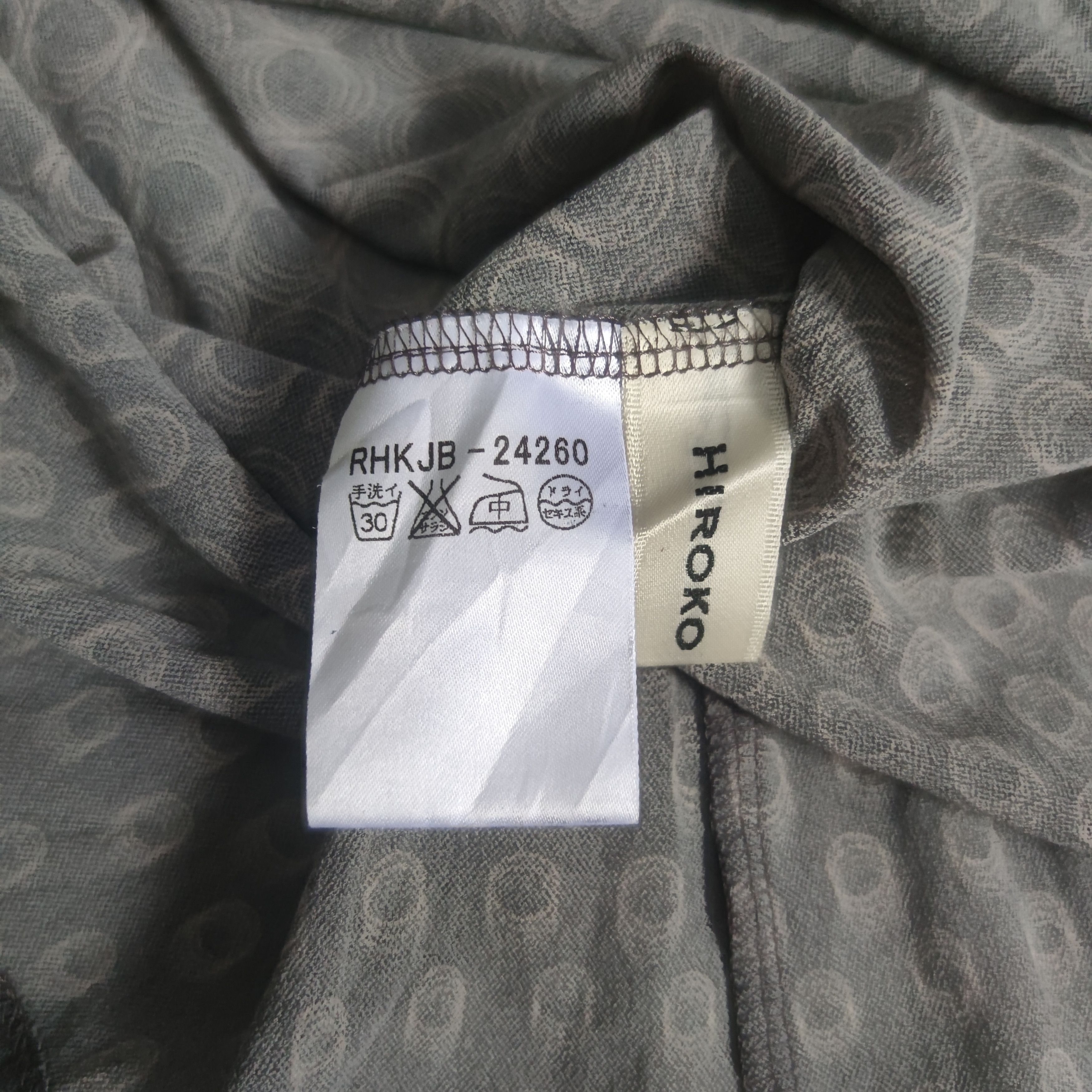 Hiroko Koshino Homme Hiroko Koshino Nice Design Long Sleeve Size S / US 4 / IT 40 - 6 Thumbnail