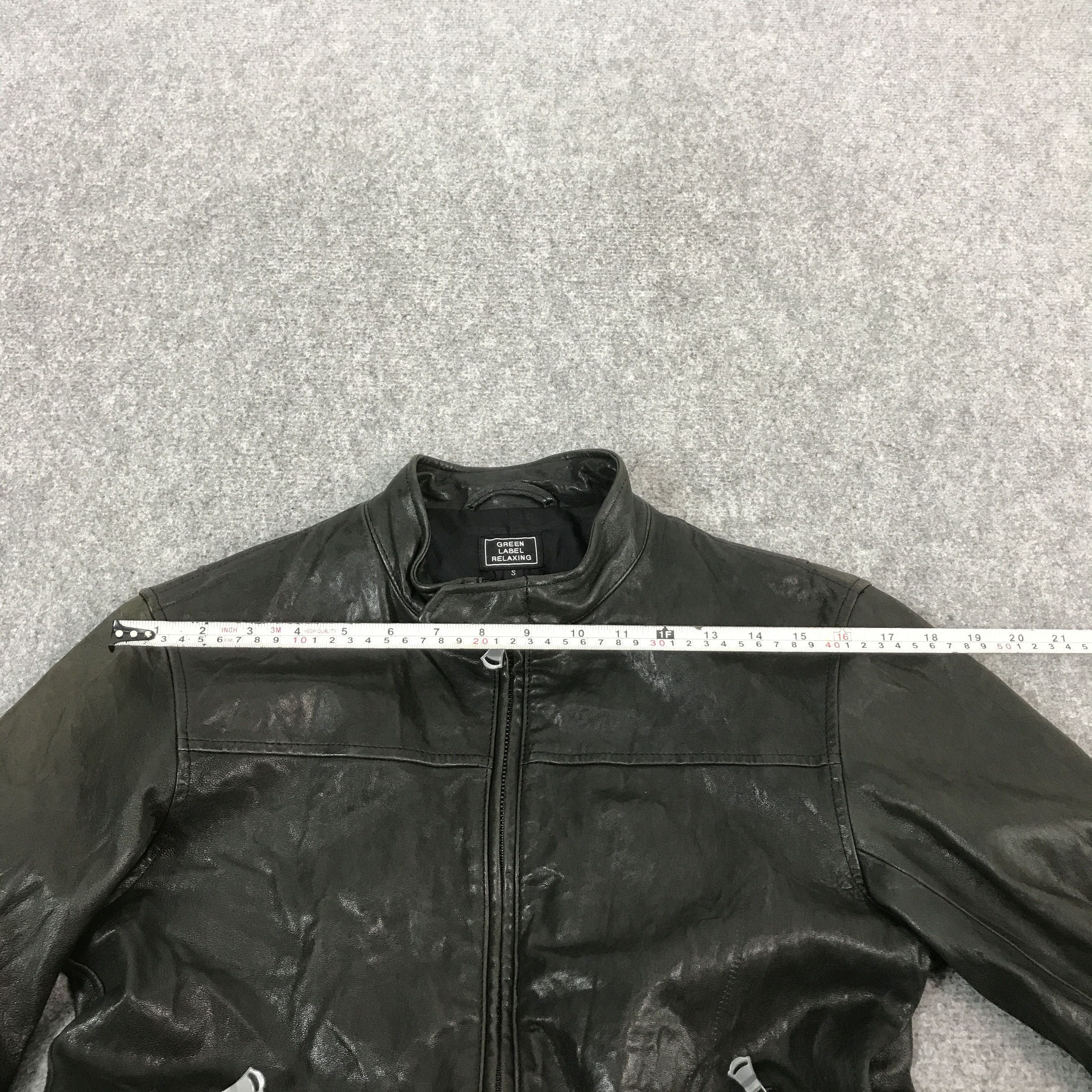Leather Ifwiswasnine Style green label relaxing Leather Biker jacjet Size US S / EU 44-46 / 1 - 8 Thumbnail