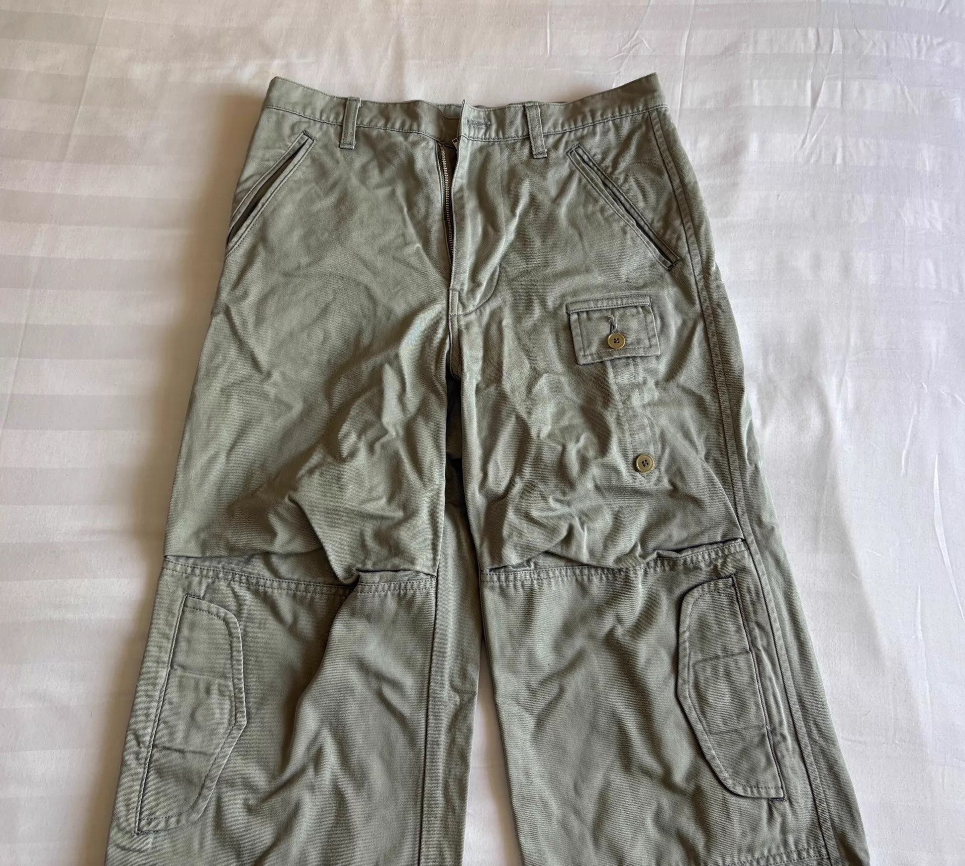CABANE de ZUCCa cabane de zucca vintage pleated work pants Size US 30 / EU 46 - 3 Thumbnail