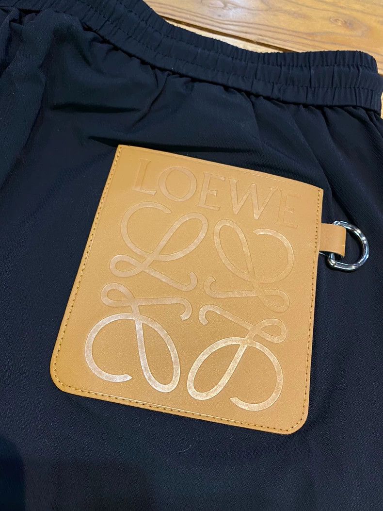 Loewe LOEWE sizeXL Thin sportswear pants with black comfortable q Size 28" / US 6 / IT 42 - 6 Thumbnail