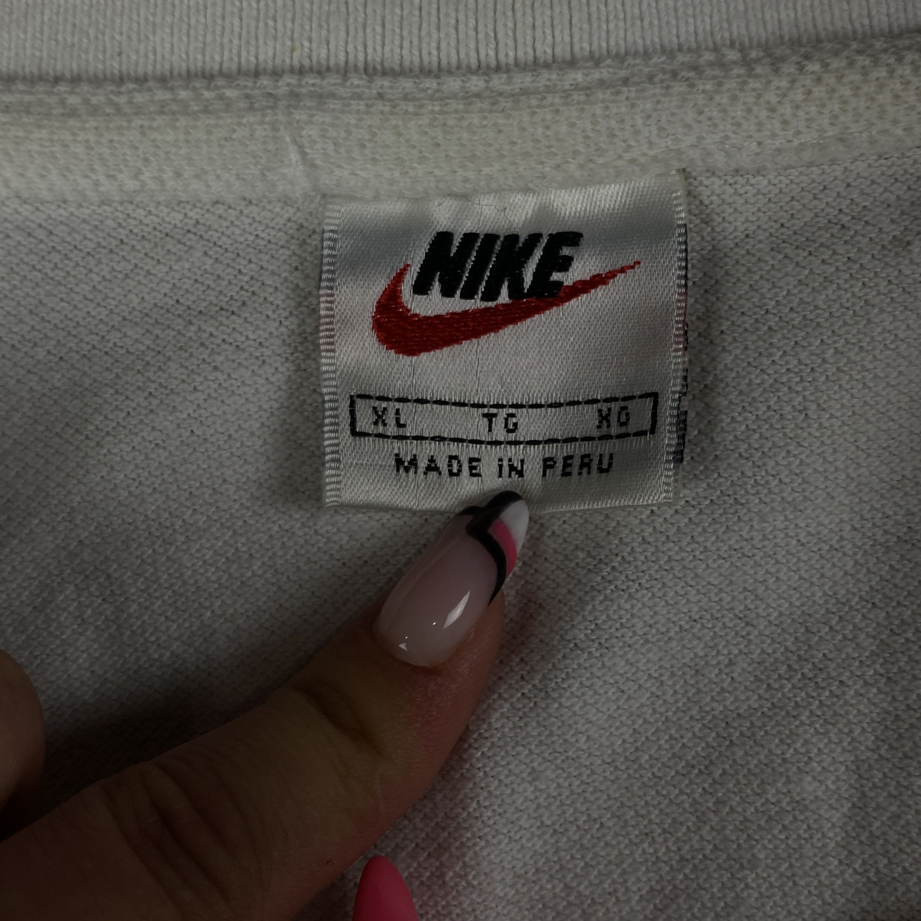 Nike × Vintage Mens Vintage Short Sleeve Polo T-Shirt Nike Size XL Cotton Size US XL / EU 56 / 4 - 5 Thumbnail