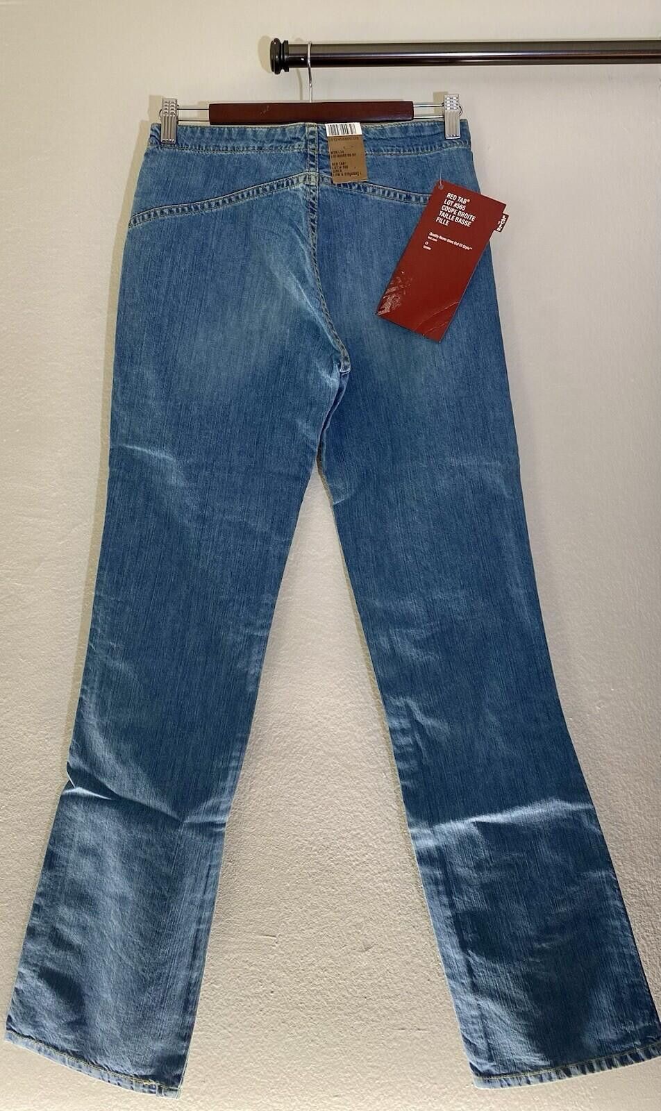 Levi's NWT Levis Red Tab 565 Straight Jeans Low Rise Women 28x34 Size 28" / US 6 / IT 42 - 3 Thumbnail