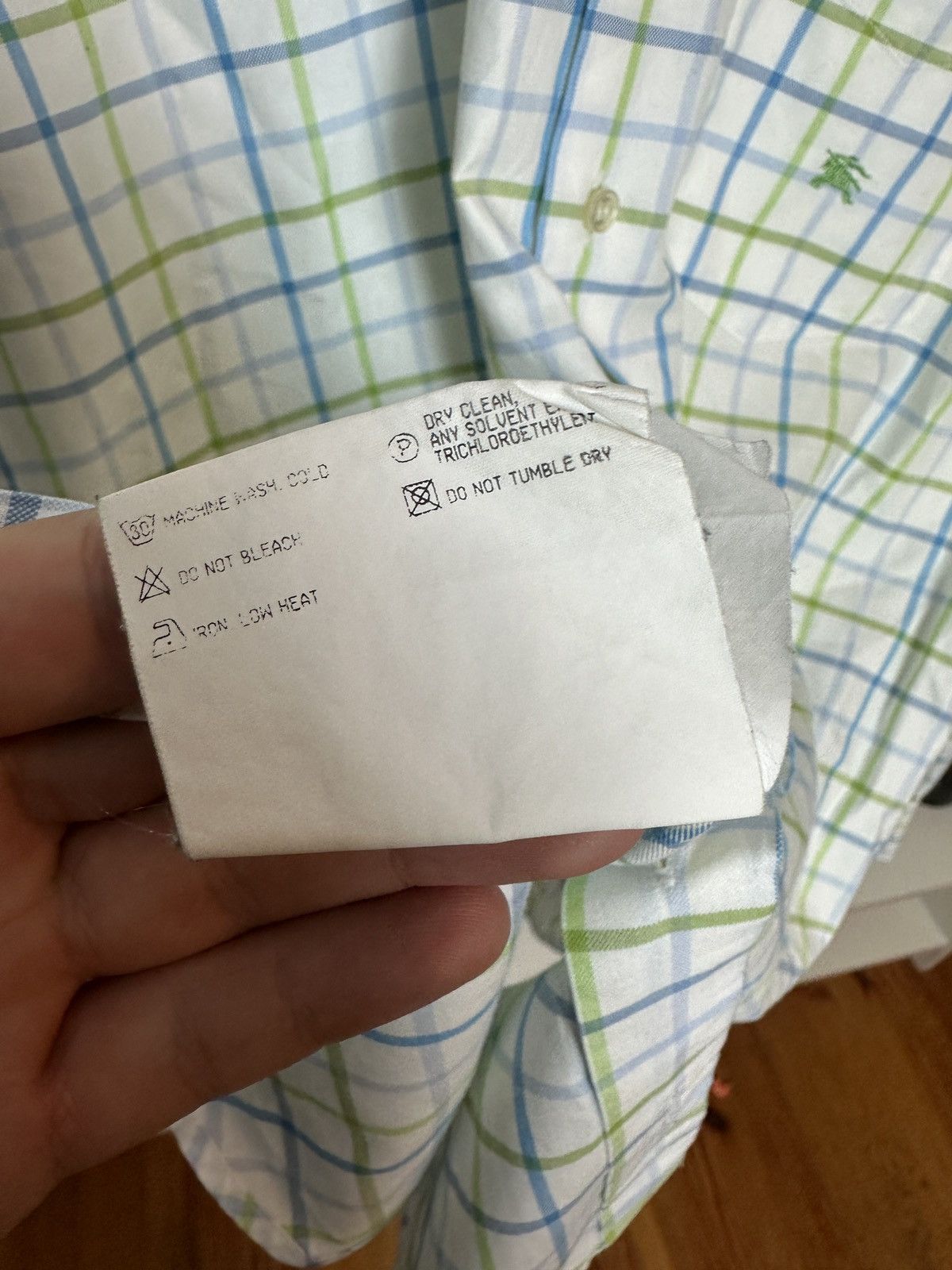 Burberry White tartan Burberry shirt Size US XL / EU 56 / 4 - 9 Thumbnail