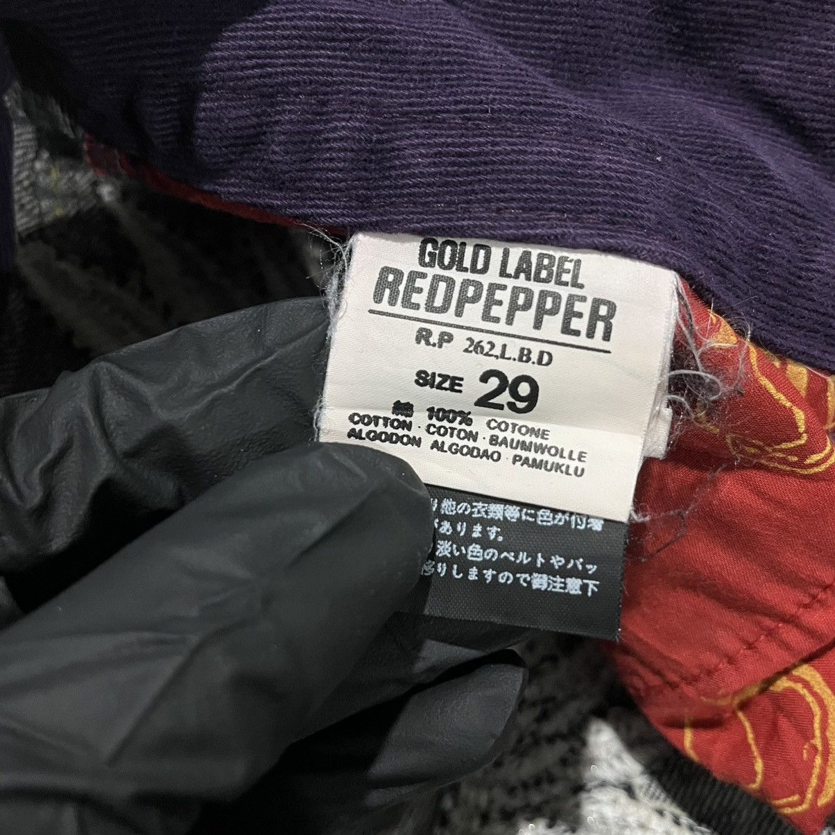 Japanese Brand Red pepper mud wash flare wing pants Size US 32 / EU 48 - 9 Thumbnail