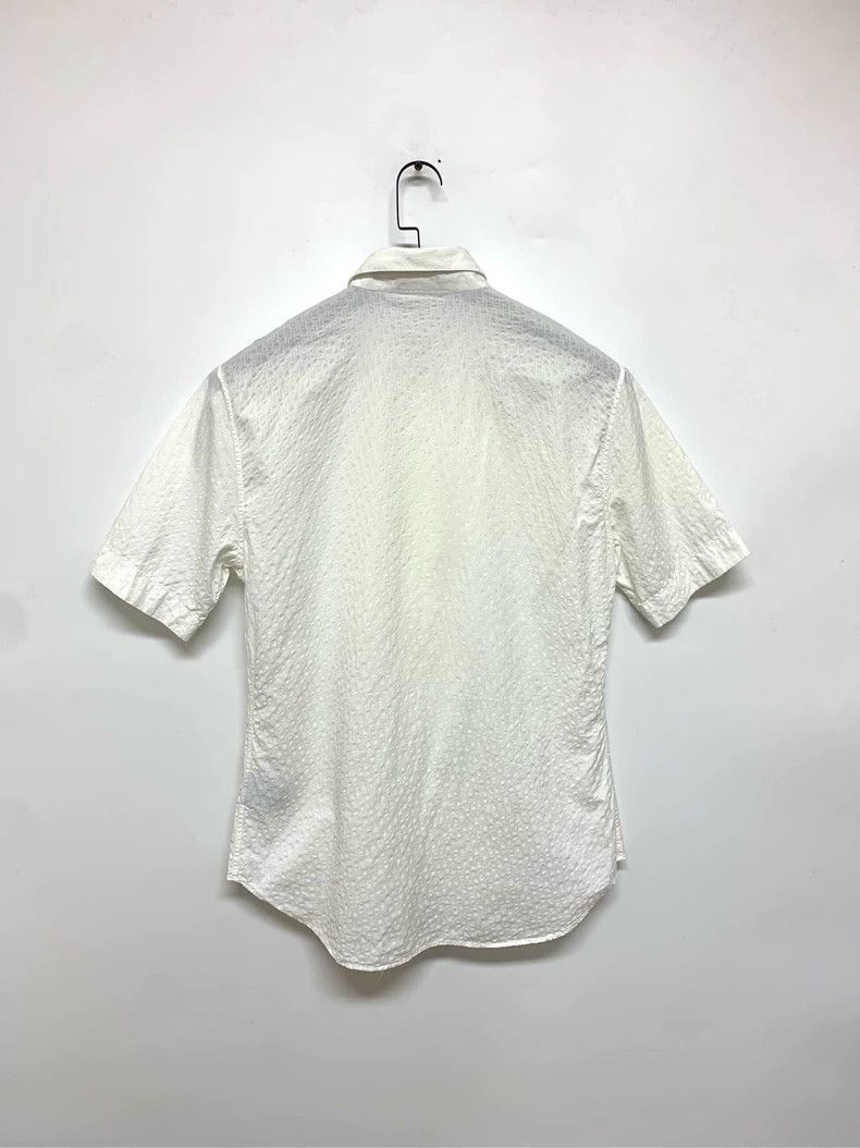 Dior Dior Short Sleeve Embossed Pattern Shirt-2506 Size L / US 10 / IT 46 - 2 Thumbnail