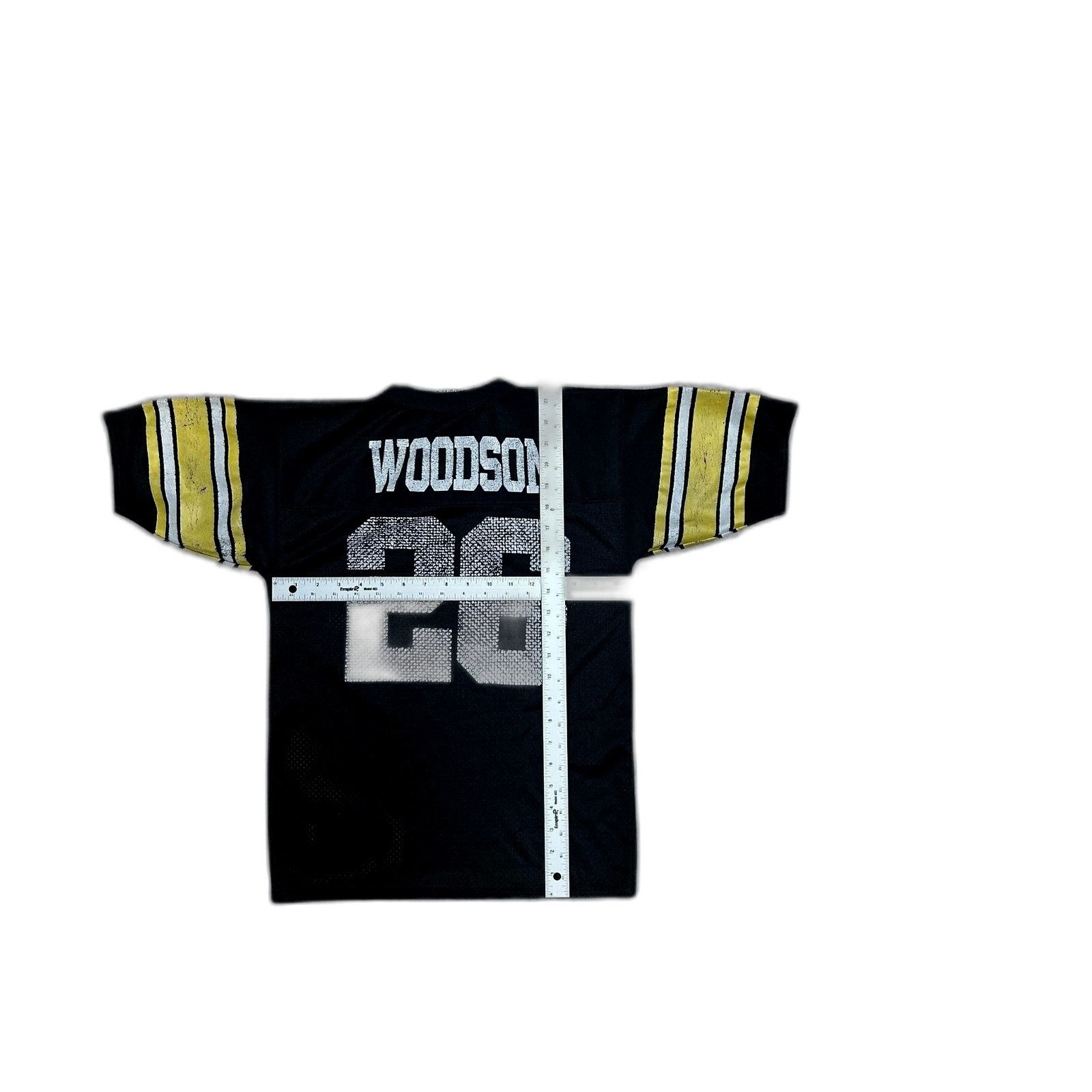 Vintage Vintage Logo Athletic Pittsburgh Steelers Rod Woodson NFL Fo Size US XXS / EU 40 - 3 Thumbnail