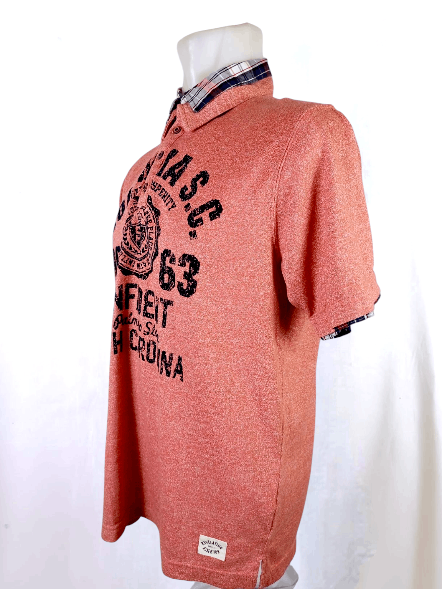 Japanese Brand Perpetual "TRENZA" Double colar and Double layer polo shirt Size US XL / EU 56 / 4 - 6 Thumbnail
