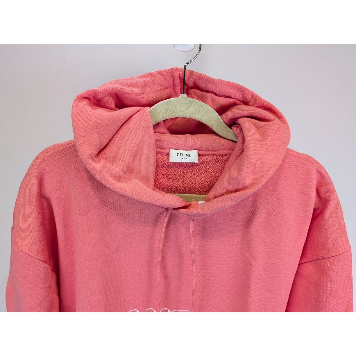 Celine o1rshd1 Hoodie in Pink Size US XL / EU 56 / 4 - 4 Thumbnail