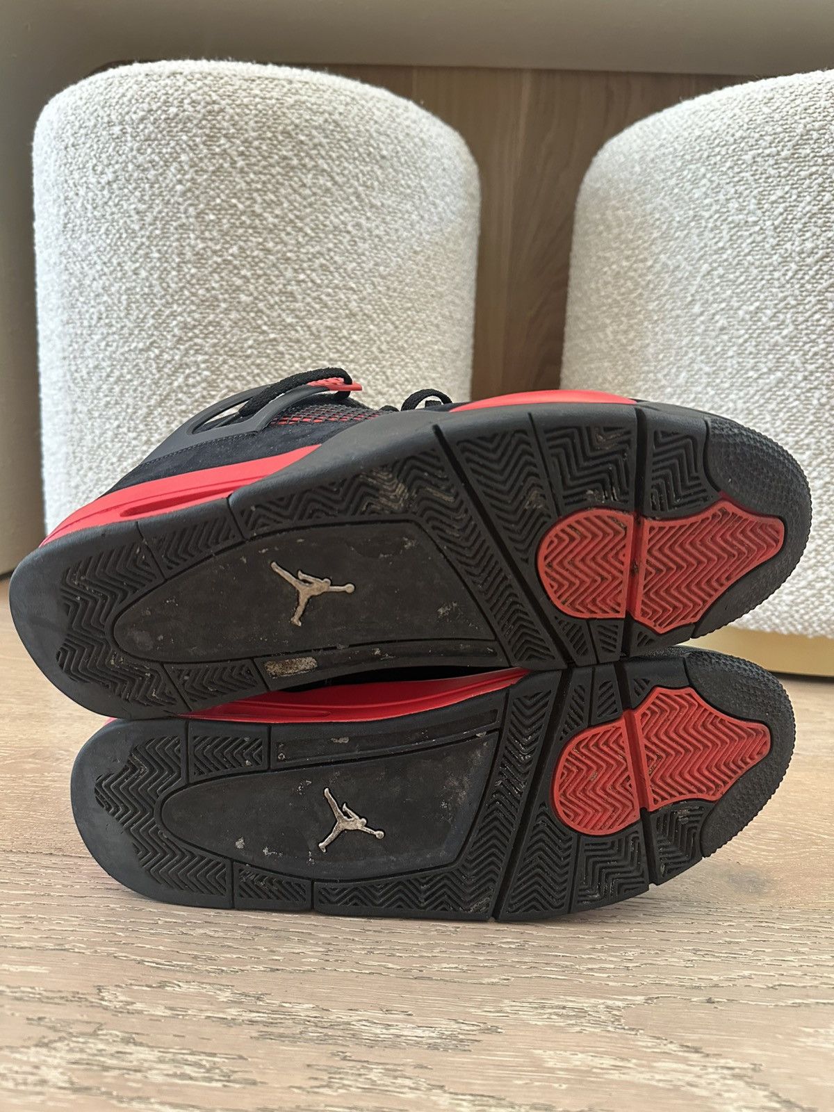 Jordan Brand Jordan 4 Retro Red Thunder Size US 14 / EU 47 - 6 Thumbnail