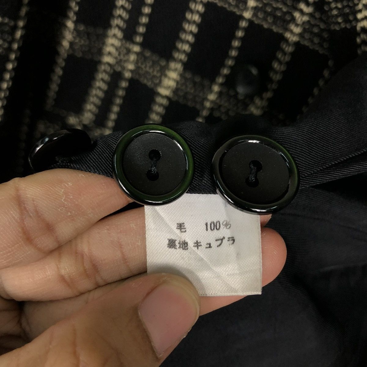 Yohji Yamamoto 🔥VINTAGE YOHJI YAMAMOTO Y’S DOUBLE BREAST JACKET TARTAN Size US S / EU 44-46 / 1 - 18 Thumbnail