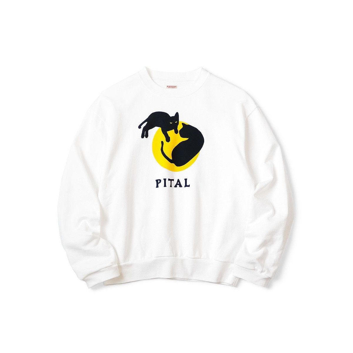 Kapital Kapital ECO fleece crew sweatshirt sweater size3 | Grailed