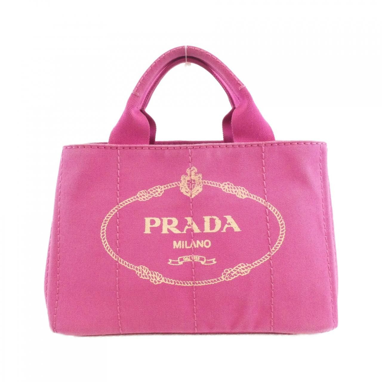 Prada Prada Prada CANAPA Handbag Textile Tote Bag BN2439 DUTY FREE for USA Size ONE SIZE - 1 Thumbnail
