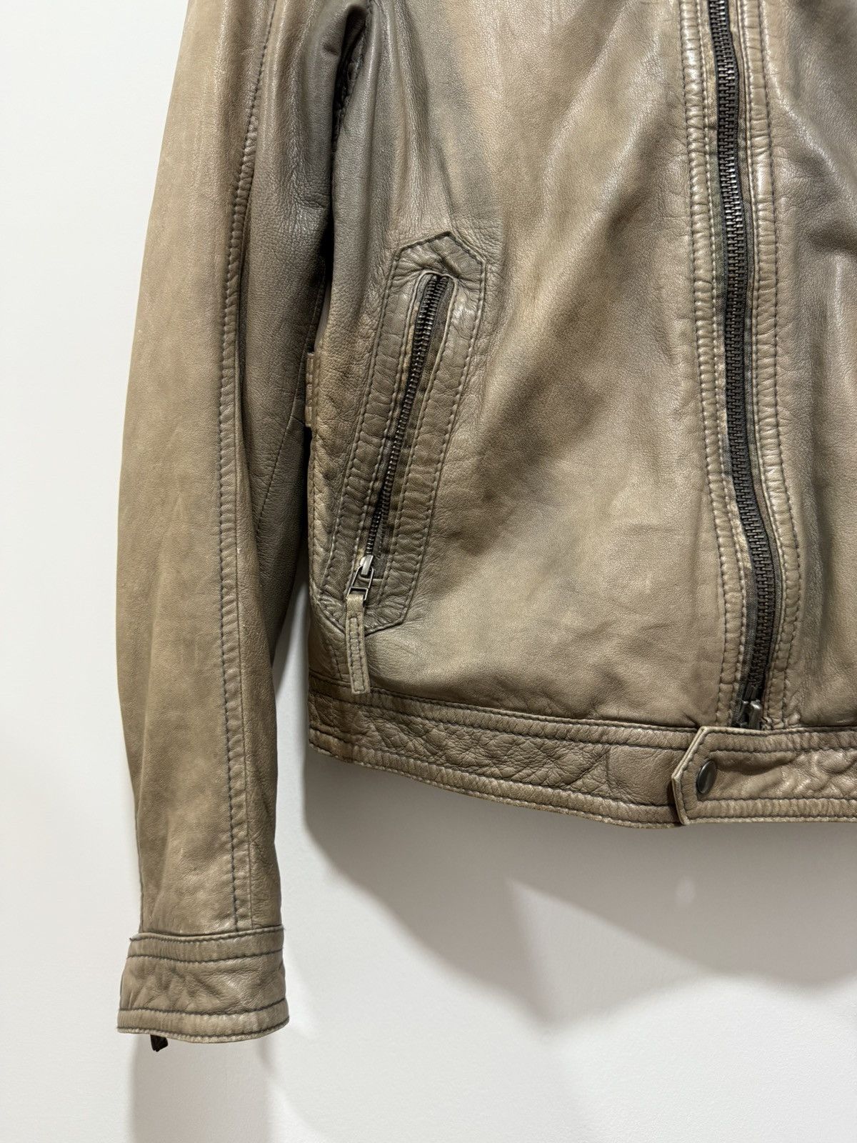 Vintage Natural faded The Jack Leather Jacket Size US S / EU 44-46 / 1 - 5 Thumbnail