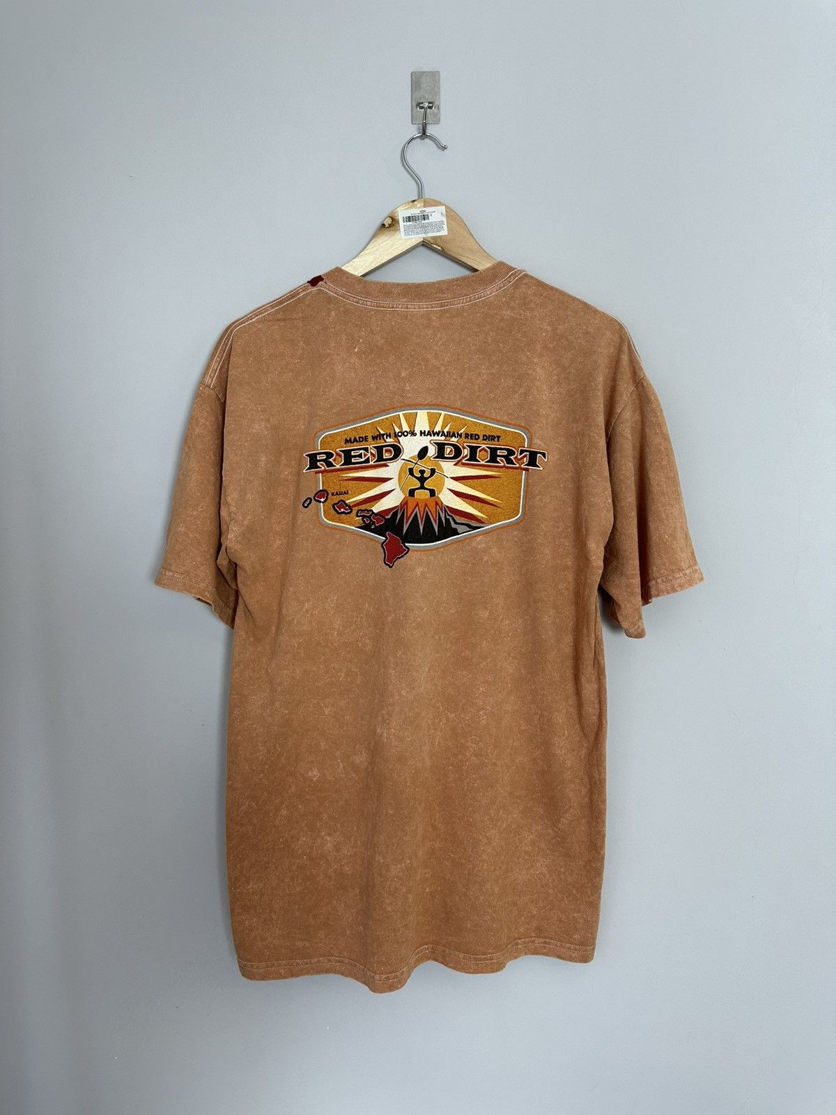 Gildan Red Dirt Hawaii Washed Brown Tee L USA Size US L / EU 52-54 / 3 - 1 Thumbnail