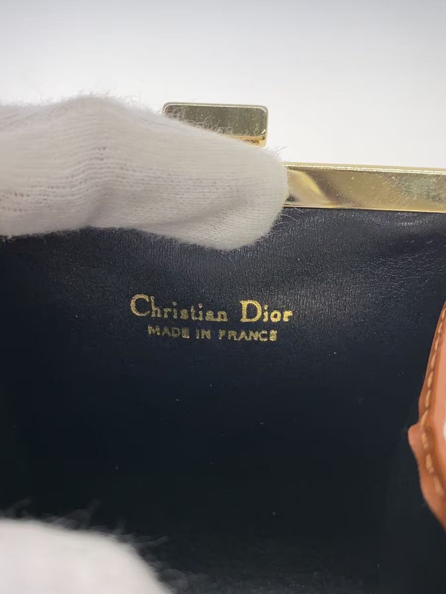 Dior Monogram Coin Case Black