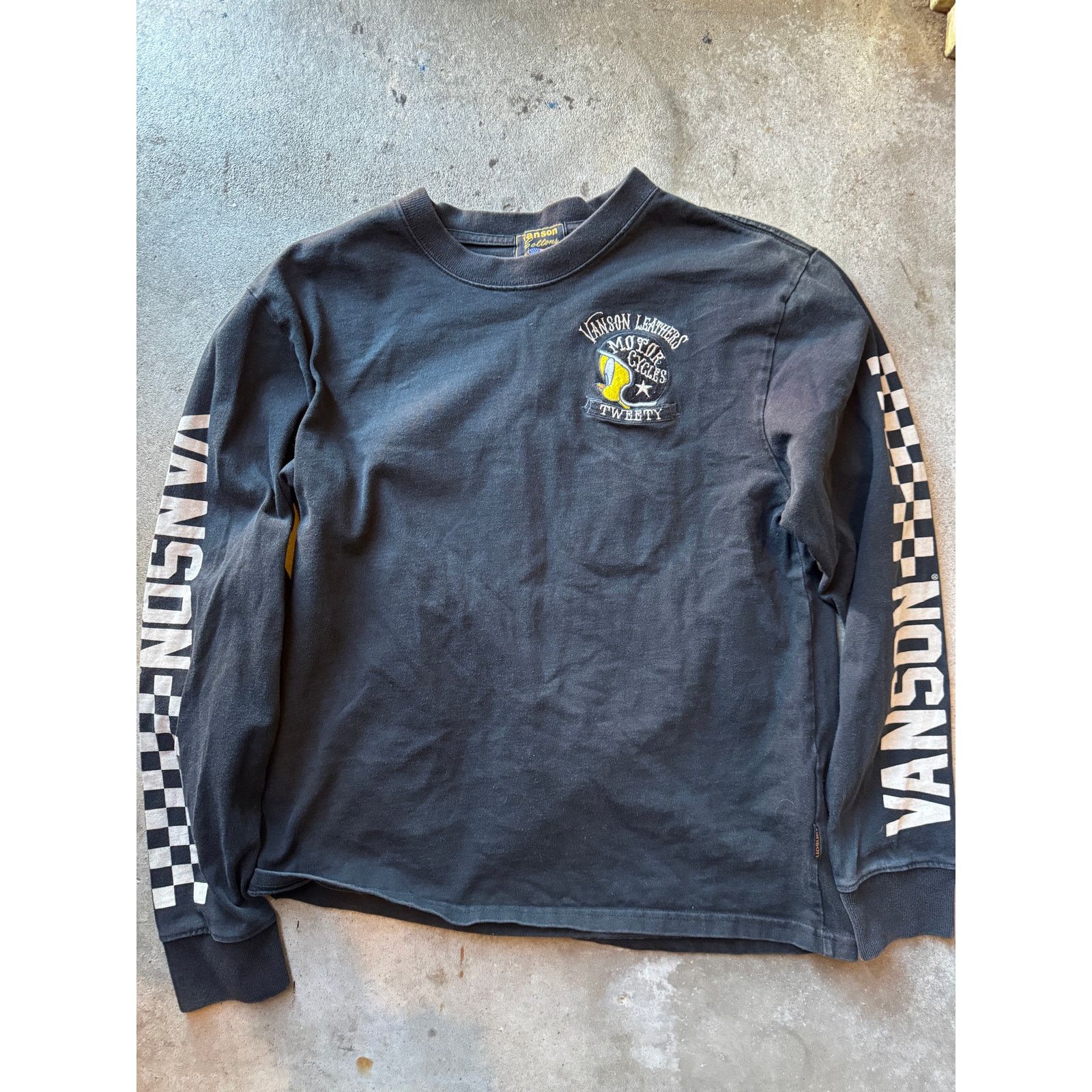 Vanson Leathers VTG Vanson X Looney Tunes Embroidery PK Tee Size US L / EU 52-54 / 3 - 1 Thumbnail