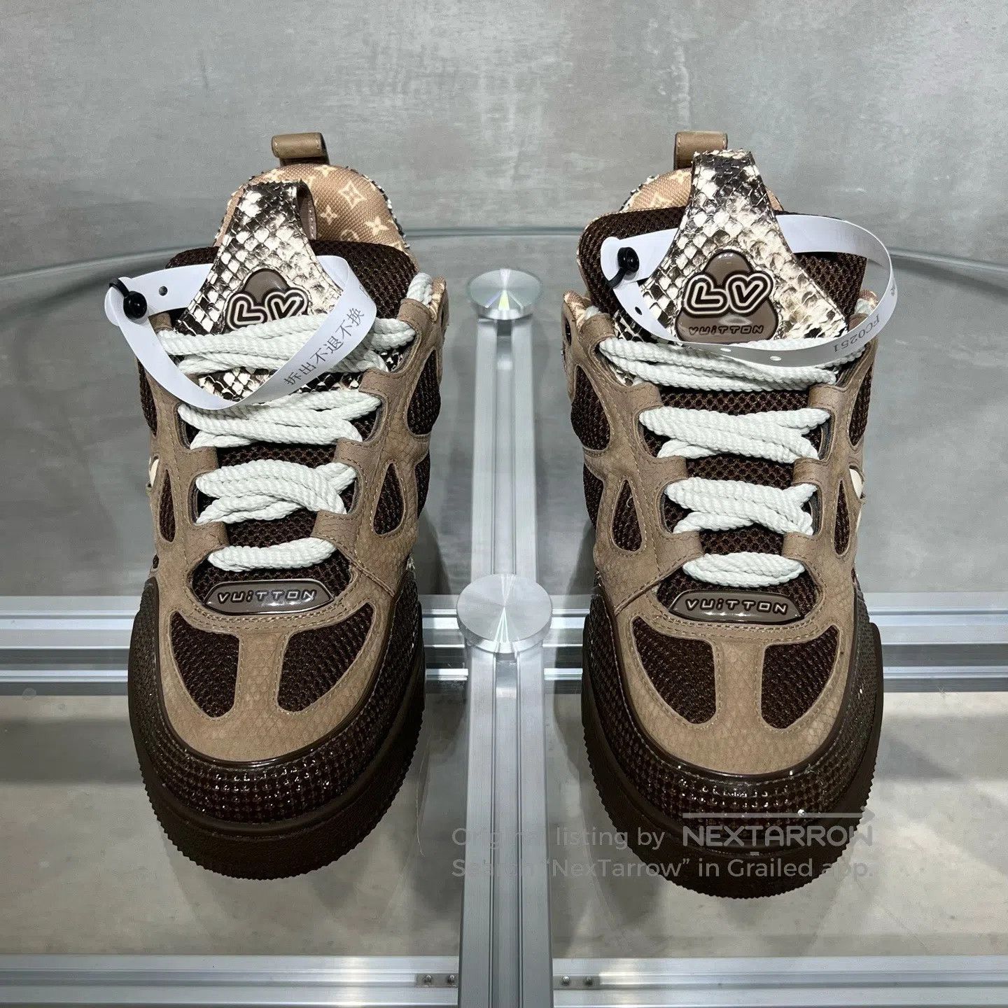 Louis Vuitton Louis Vuitton Skate Snake Pattern Board Shoes Size US 8 / EU 41 - 2 Thumbnail