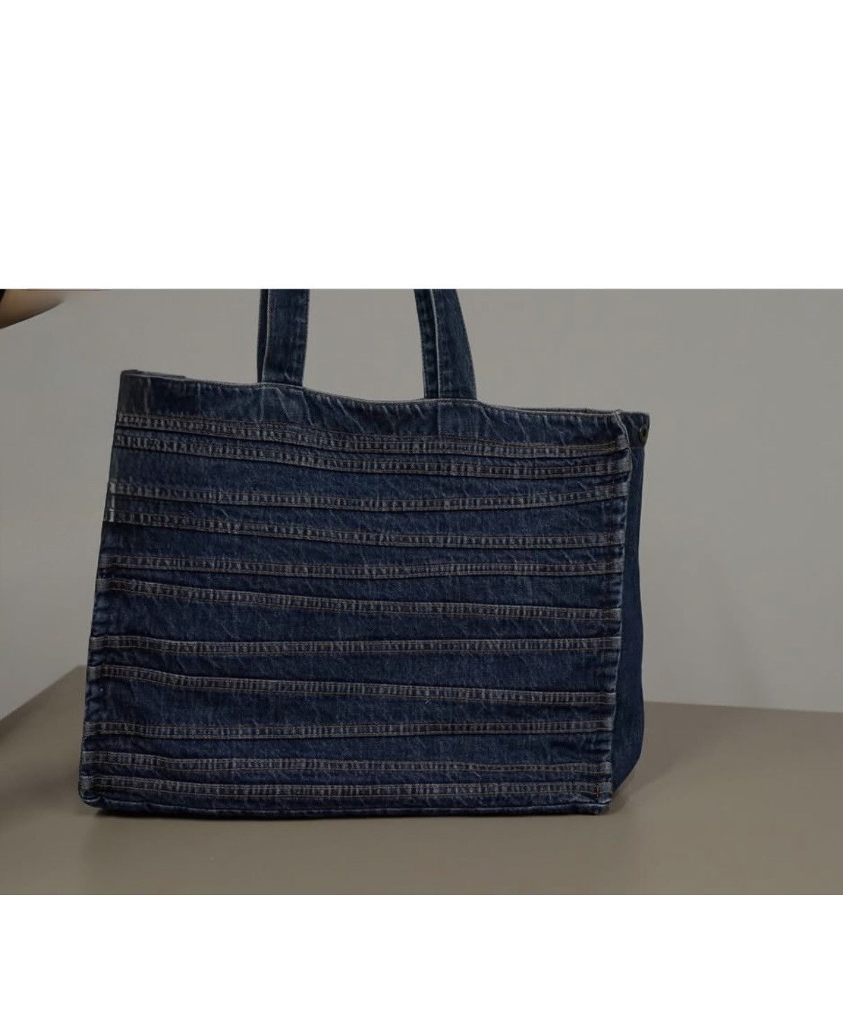 Handmade Handmade handbag By jeans Size ONE SIZE - 2 Thumbnail