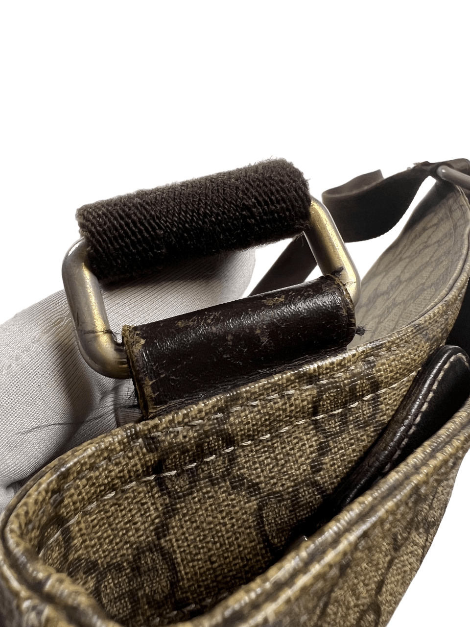 Gucci Gucci Canvas Monogram Shoulderbag Bag belt Size ONE SIZE - 3 Thumbnail