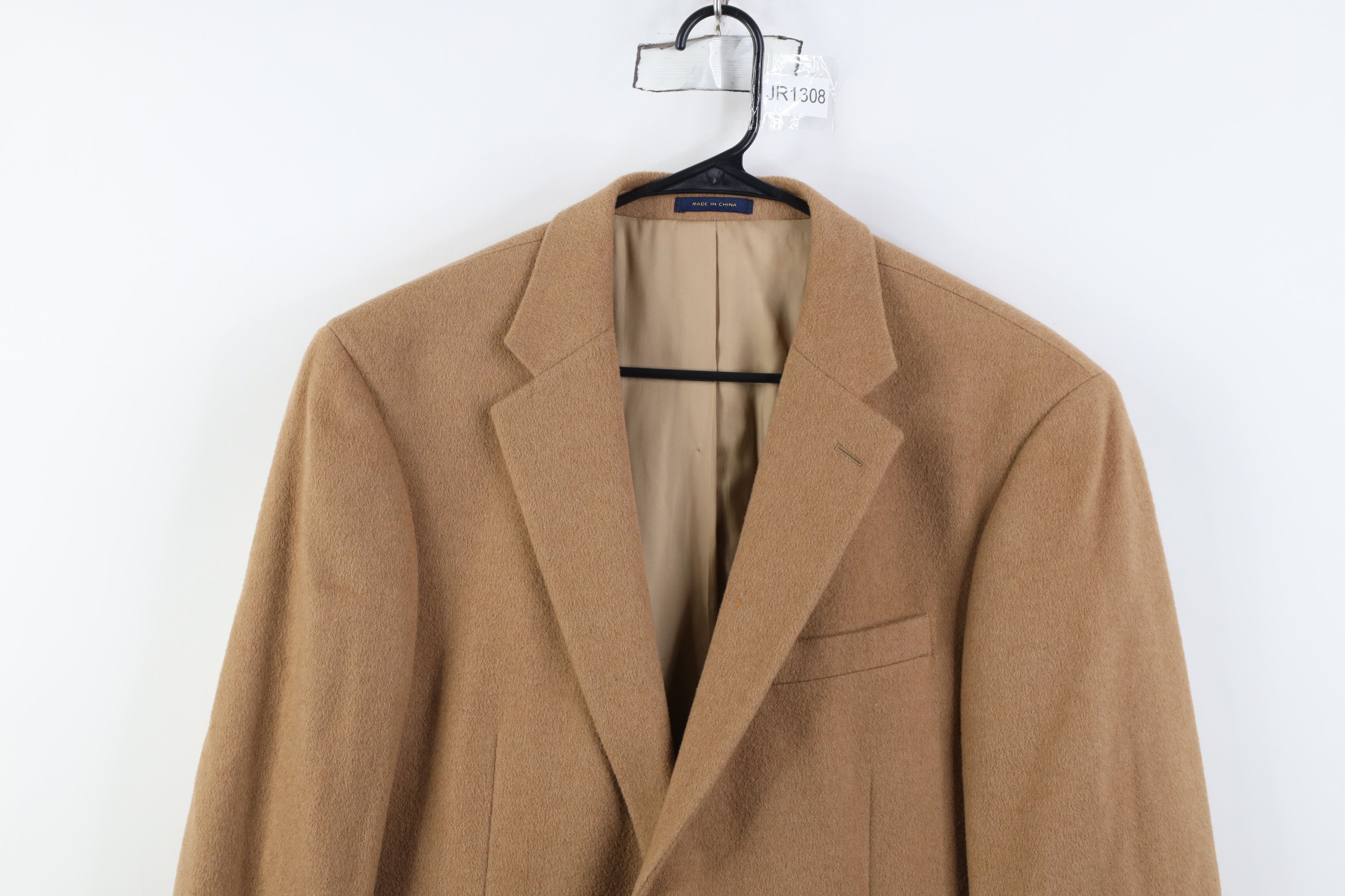 Vintage Vintage Streetwear Hair 2 Button Suit Coat Blazer Jacket Size US XXL / EU 58 / 5 - 2 Thumbnail