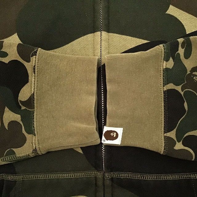 Bape × Nigo BAPE Giant camo green full zip hoodie a bathing ape NIGO Size US M / EU 48-50 / 2 - 4 Thumbnail